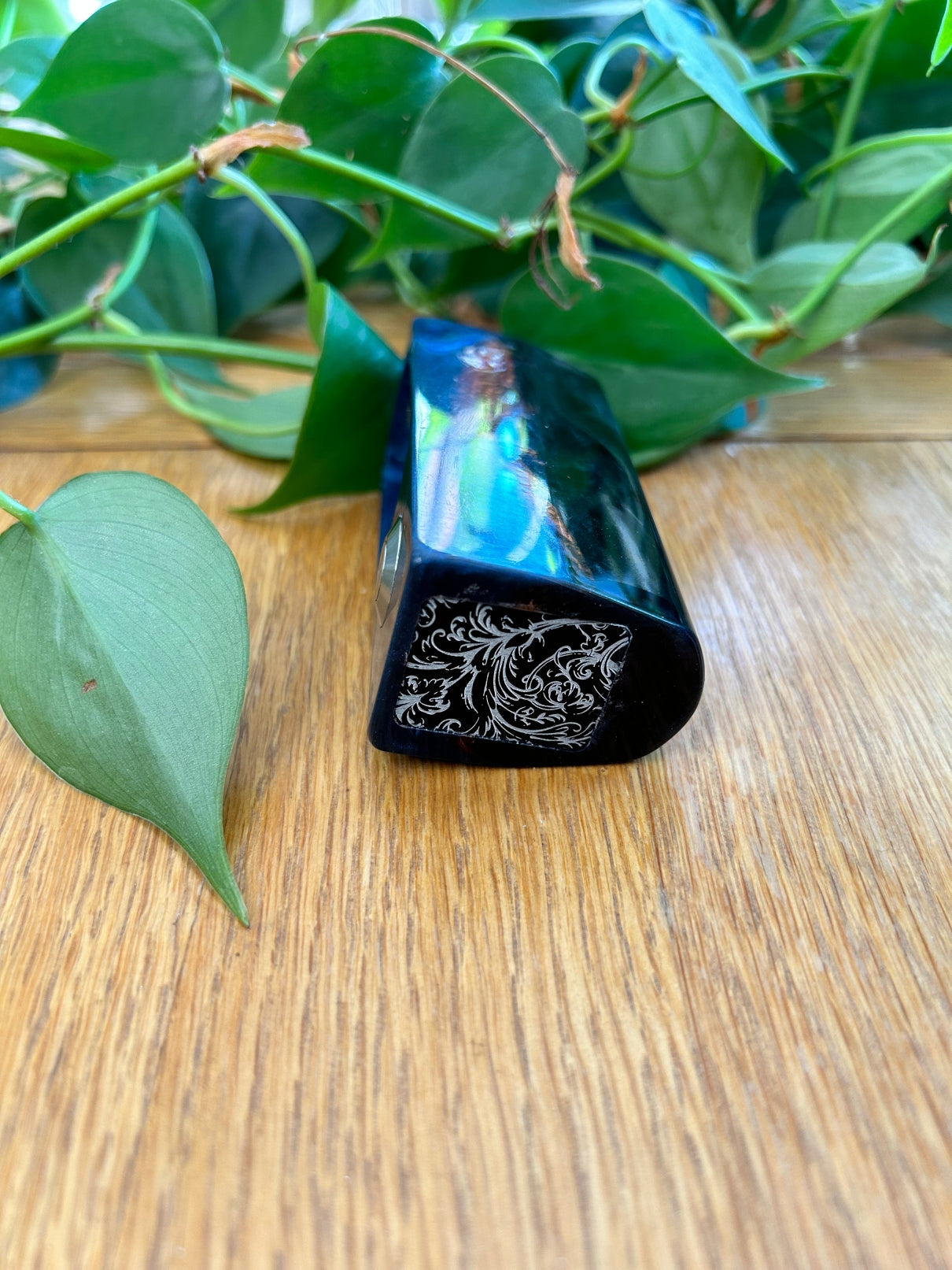 Switched Mechanical clickfet 18650 battery stabwood hybrid boro mod