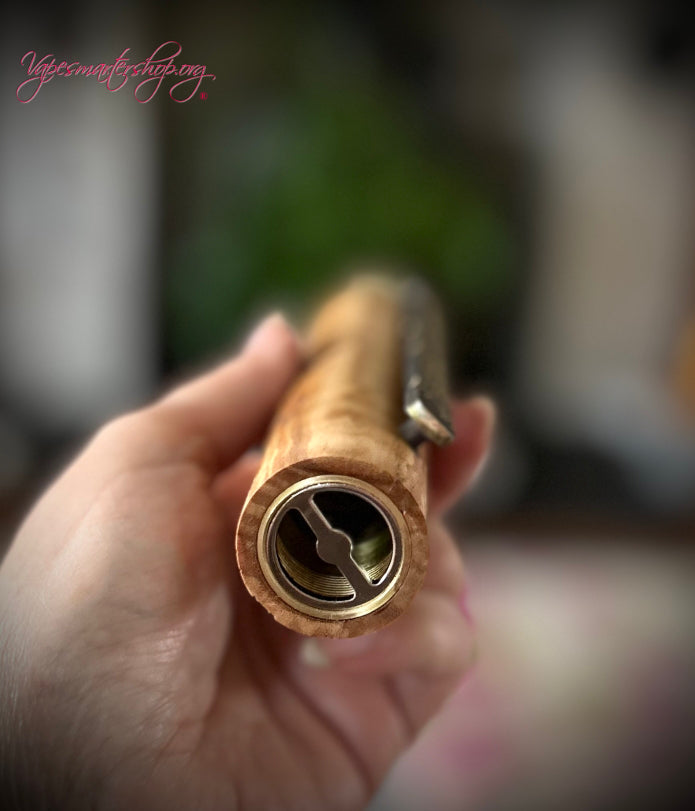 Side Fire Twin Stacked 21700 Battery mechanical mod 31mm tank fitment Revision edition