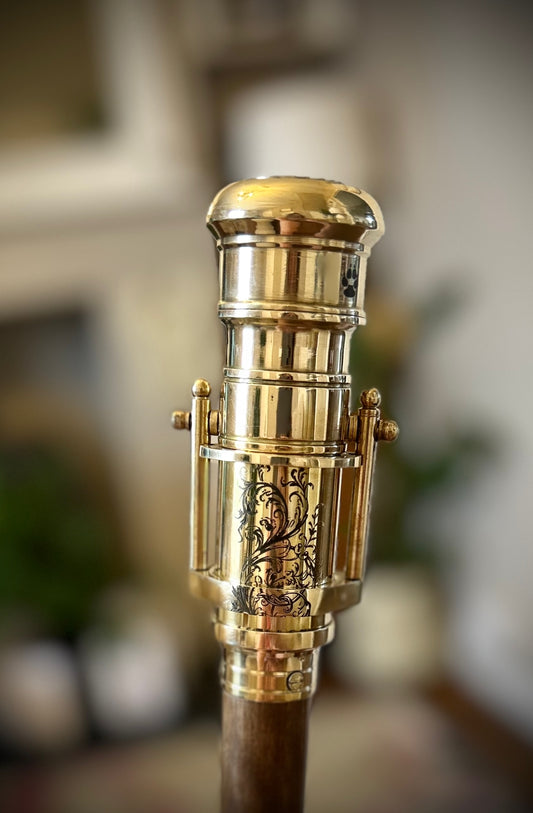 The Original 18650 battery mechanical mod walking stick