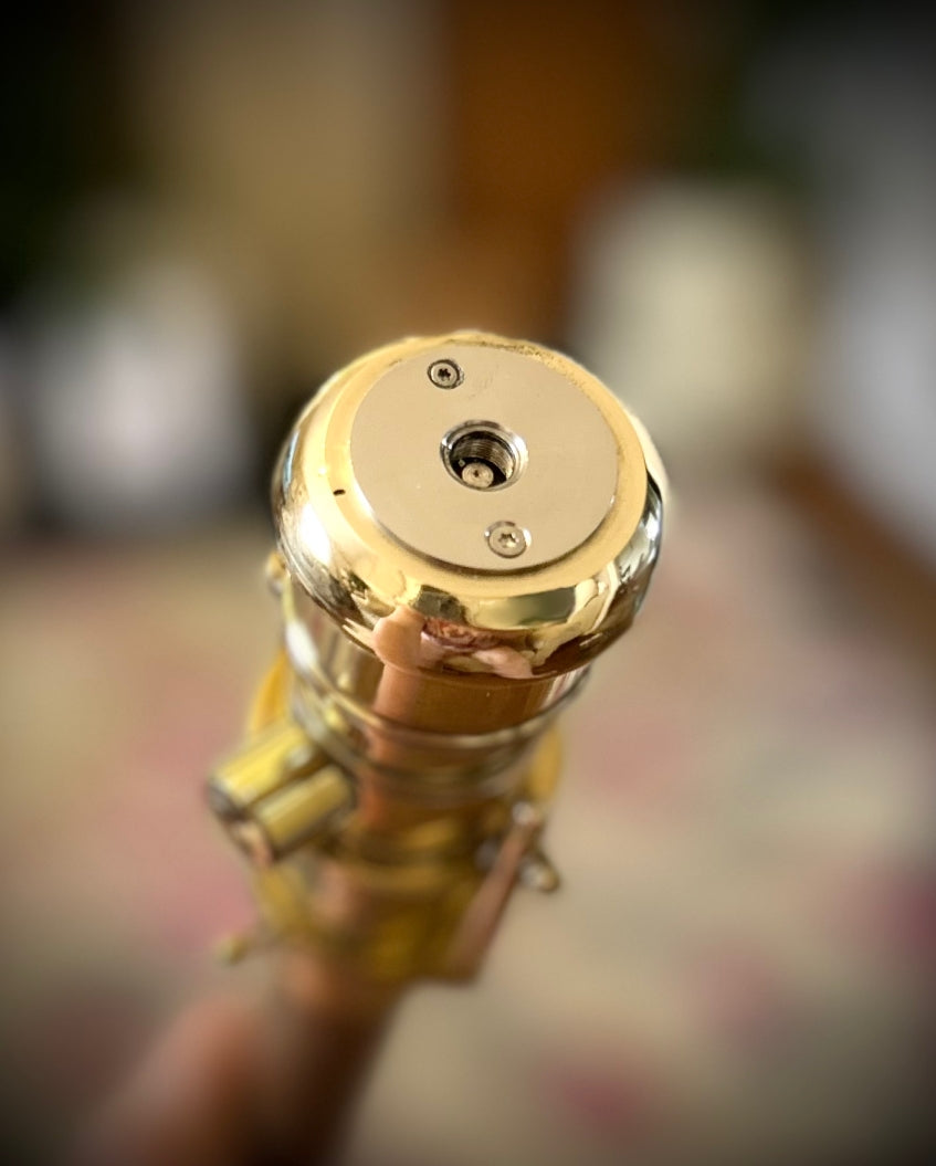 The Original 18650 battery mechanical mod walking stick