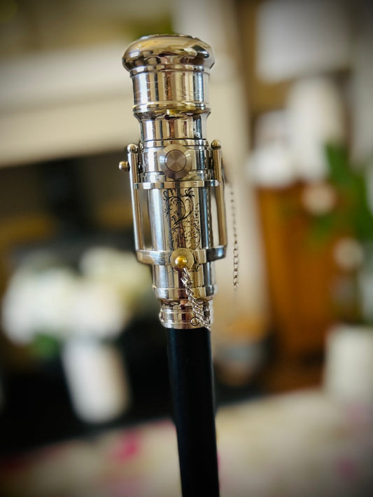 The Original 18650 battery mechanical mod walking engraved chrome