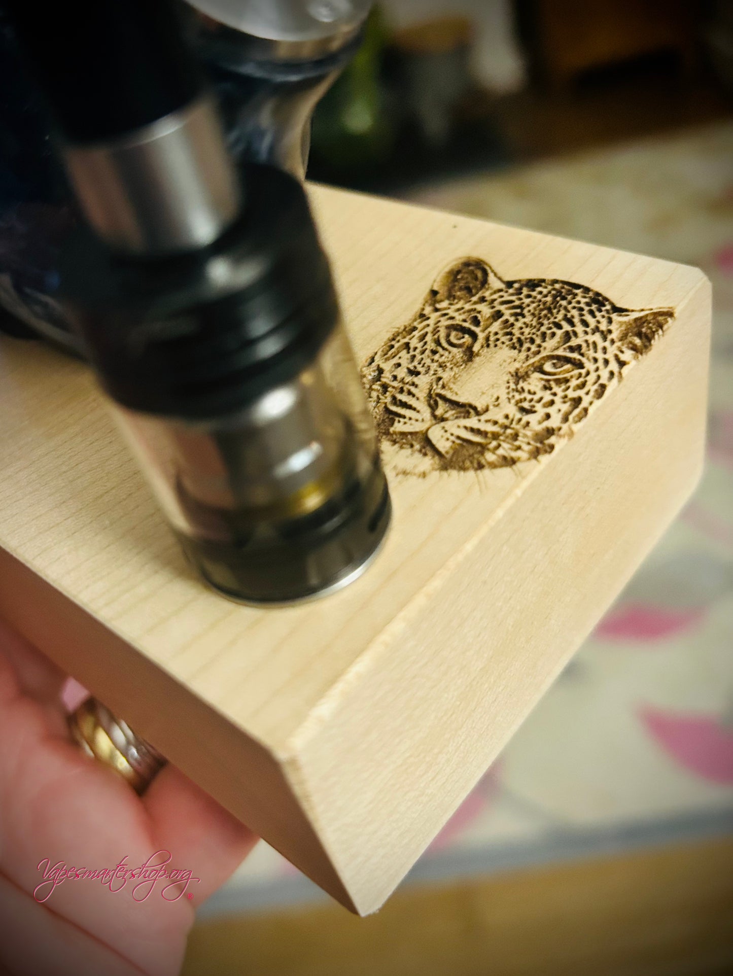 "Lion's Mane" 18350 Battery long stem switched mechanical clickfet e-pipe 22mm Tank Fitment