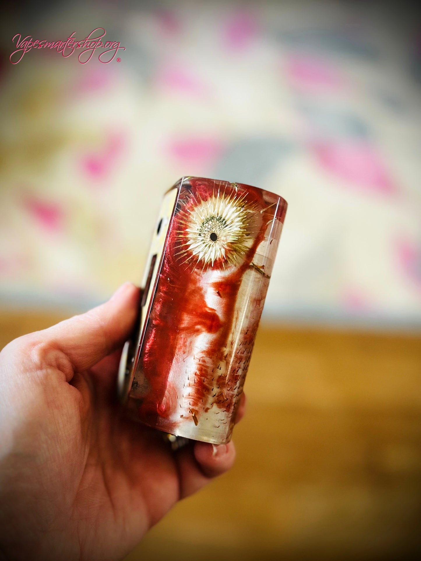 Twin 21700 Battery Dna250c stabwood Mod Engraved plate and 510