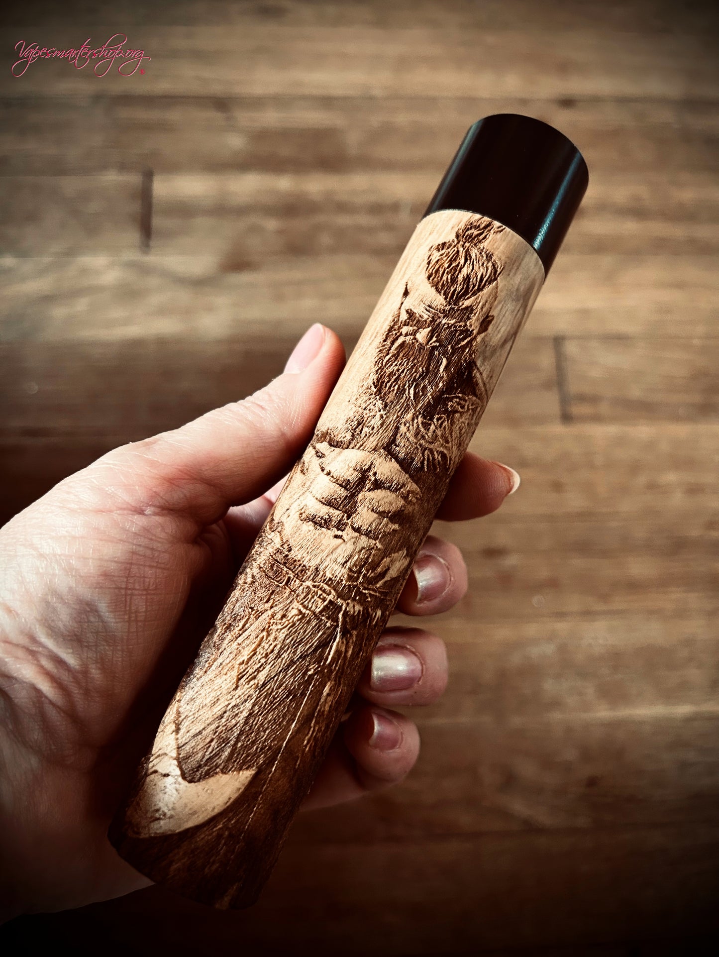 Side Fire Twin Stacked 21700 Battery mechanical mod 31mm tank fitment Revision edition