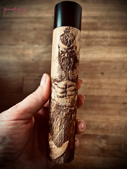 Side Fire Twin Stacked 21700 Battery mechanical mod 31mm tank fitment Revision edition