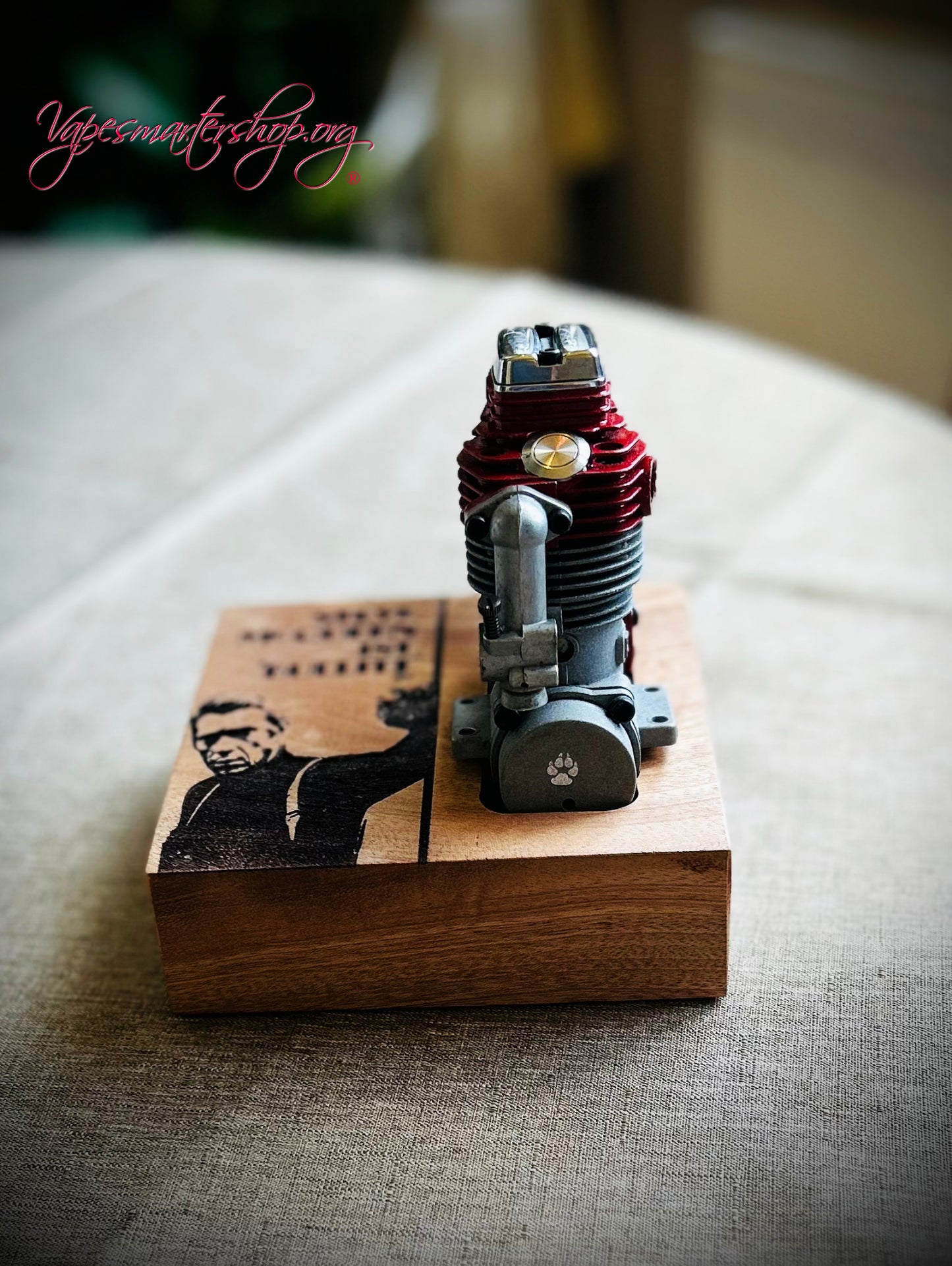 18650 Battery Nitro Engine Short stem switched mechanical clickfet e-pipe 24mm Tank Fitment