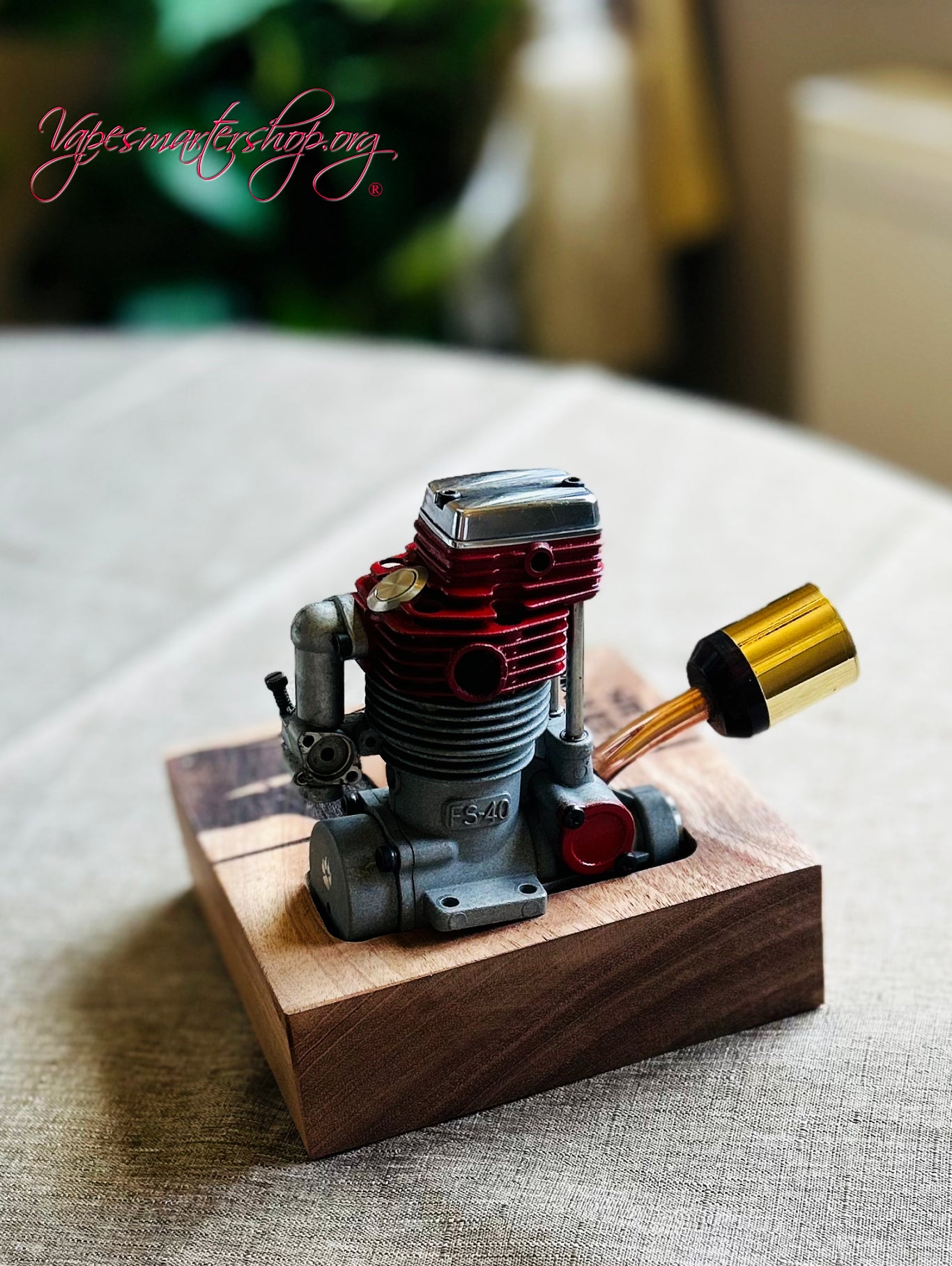 18650 Battery Nitro Engine Short stem switched mechanical clickfet e-pipe 24mm Tank Fitment