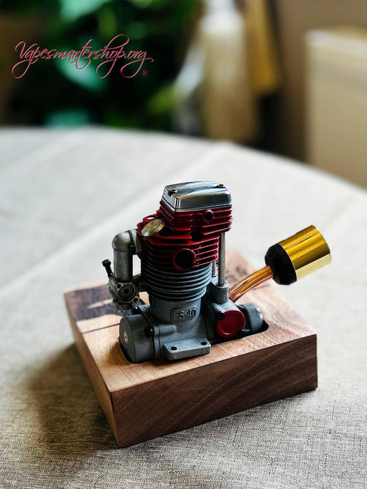 18650 Battery Nitro Engine Short stem switched mechanical clickfet e-pipe 24mm Tank Fitment