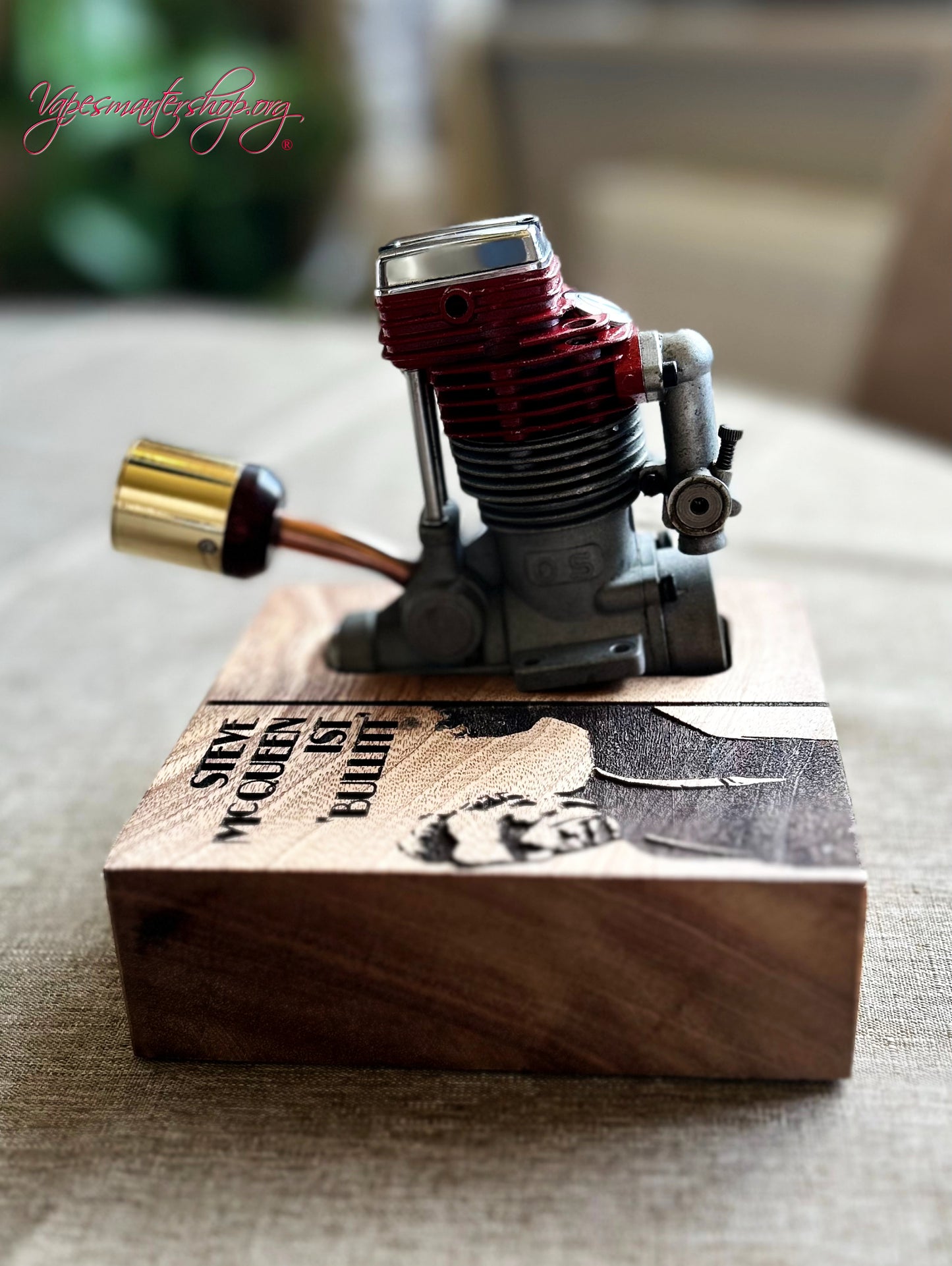 18650 Battery Nitro Engine Short stem switched mechanical clickfet e-pipe 24mm Tank Fitment