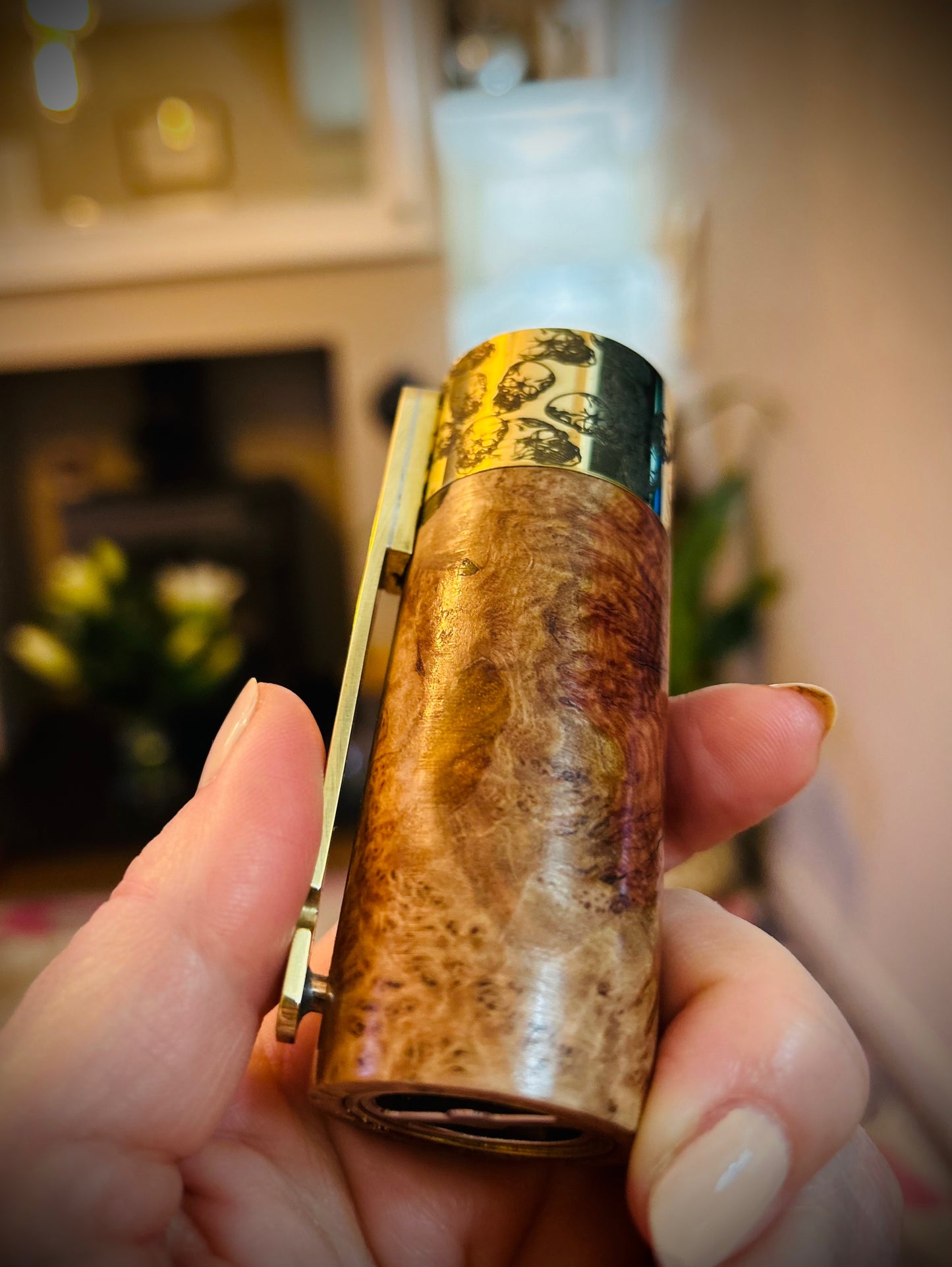 Side Fire single 21700 Battery mechanical mod 31mm  tank fitment "SALE"