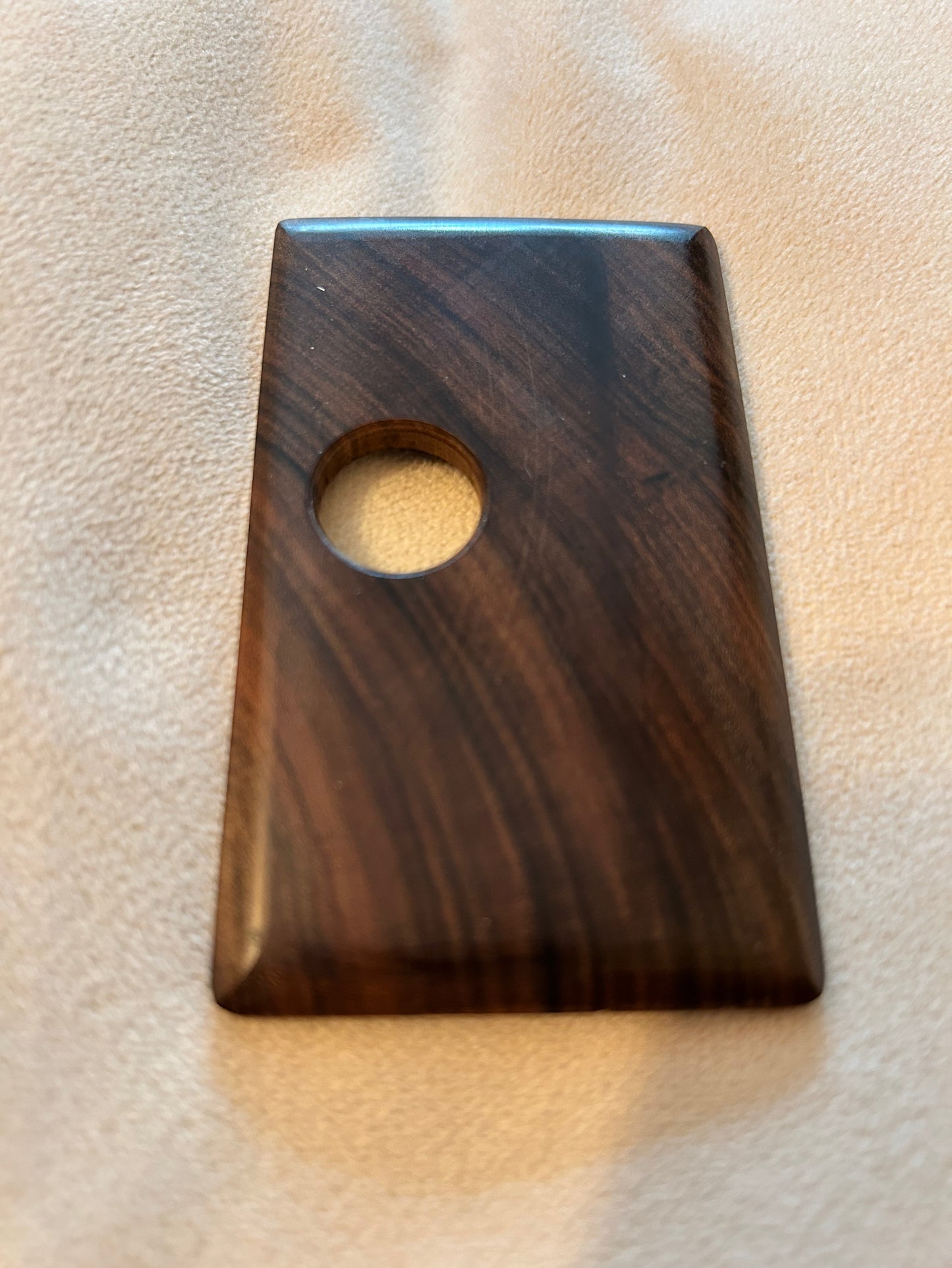Original Billet Box Doors engraved polished wood handcrafted rosewood
