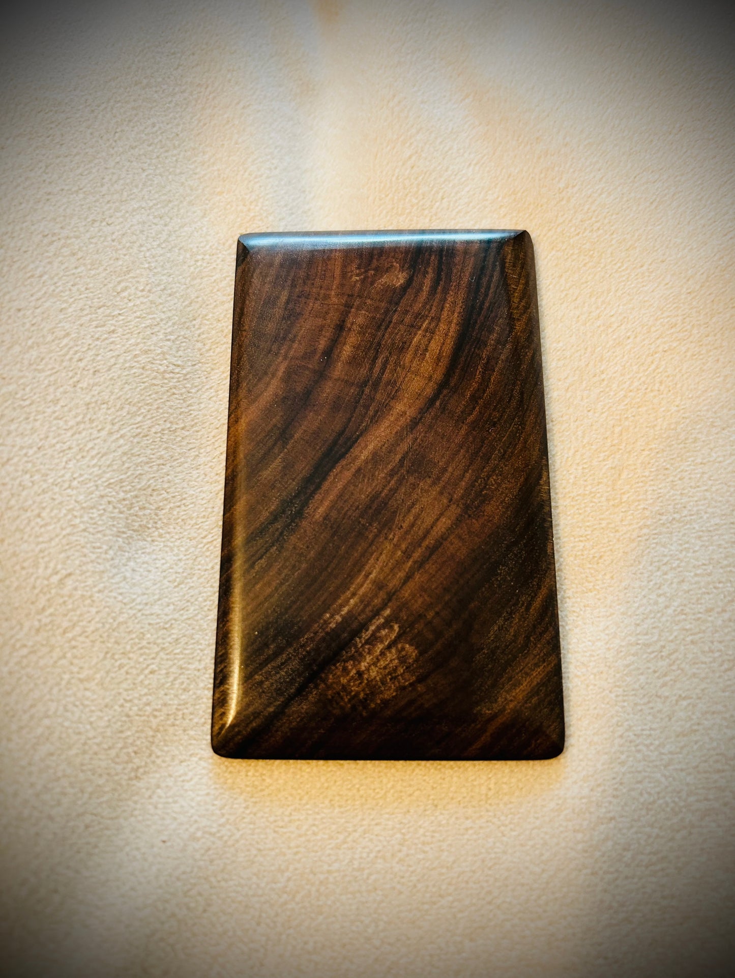 Original Billet Box Doors engraved polished wood handcrafted rosewood