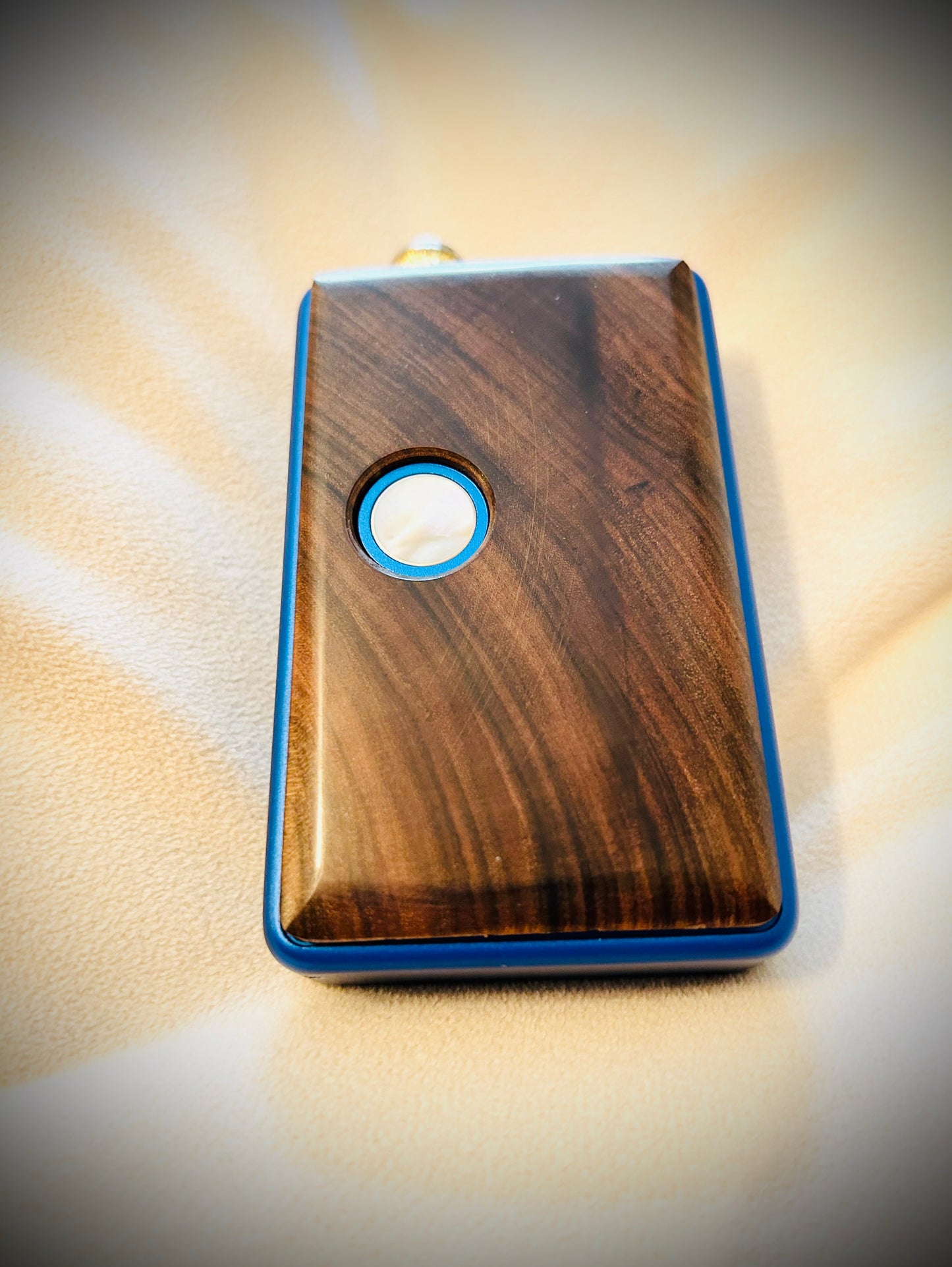 Original Billet Box Doors engraved polished wood handcrafted rosewood