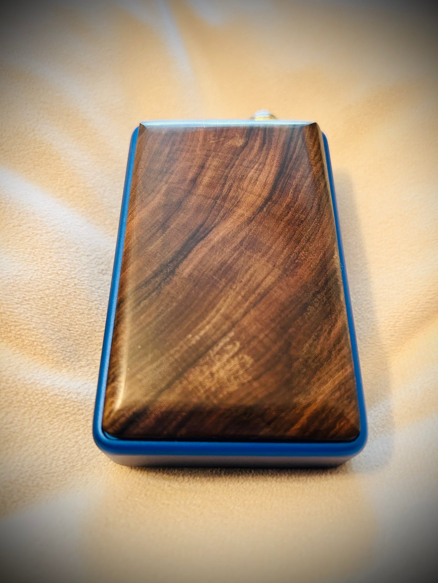 Original Billet Box Doors engraved polished wood handcrafted rosewood