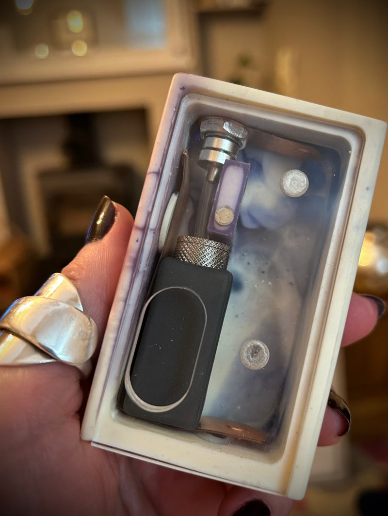 21700 single battery simple squonk box