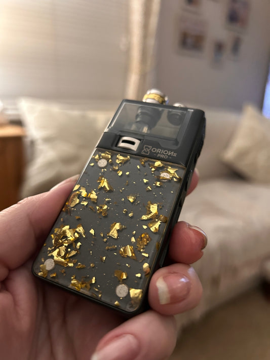 Orion II pro panels in gold leaf