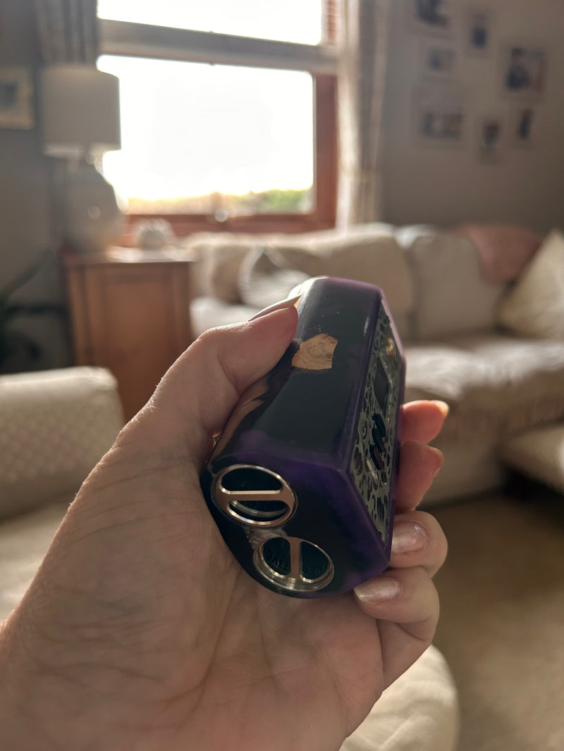 Dna250c Twin 18650 Stabwood Mod Engraved edition