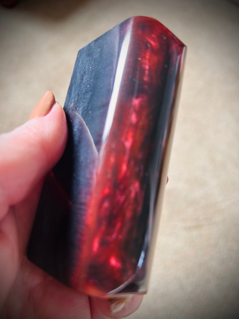 Evolv Dna75c single 21700 battery stabwood hybrid mod