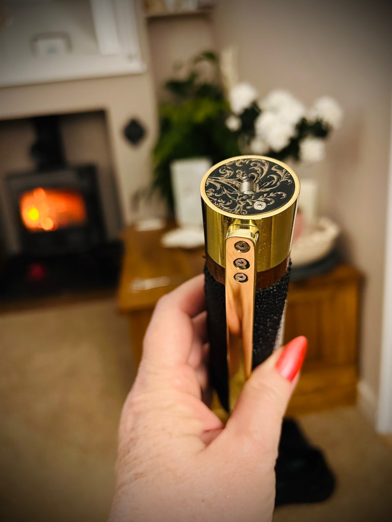 Side Fire Twin Stacked 21700 Battery mechanical mod 30mm  tank fitment stingray edition