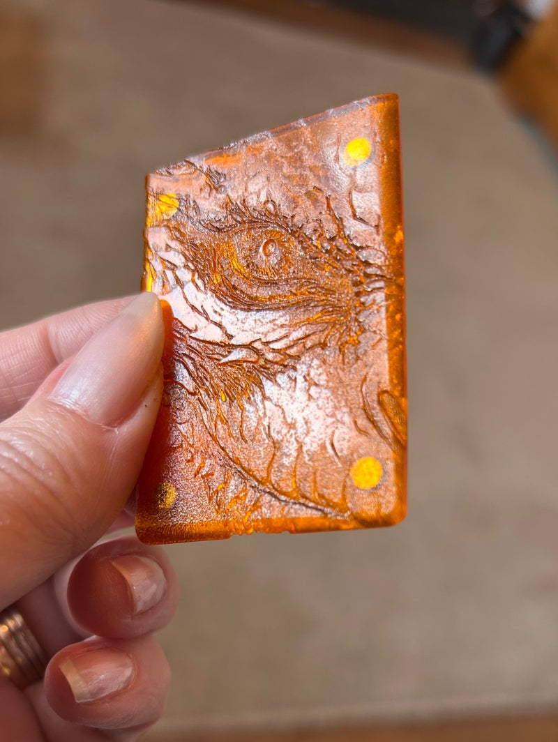 Orion II pro panels in Engraved Amber Resin