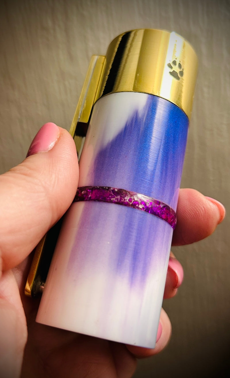 Side Fire single 21700 Battery mechanical mod 30mm  tank fitment