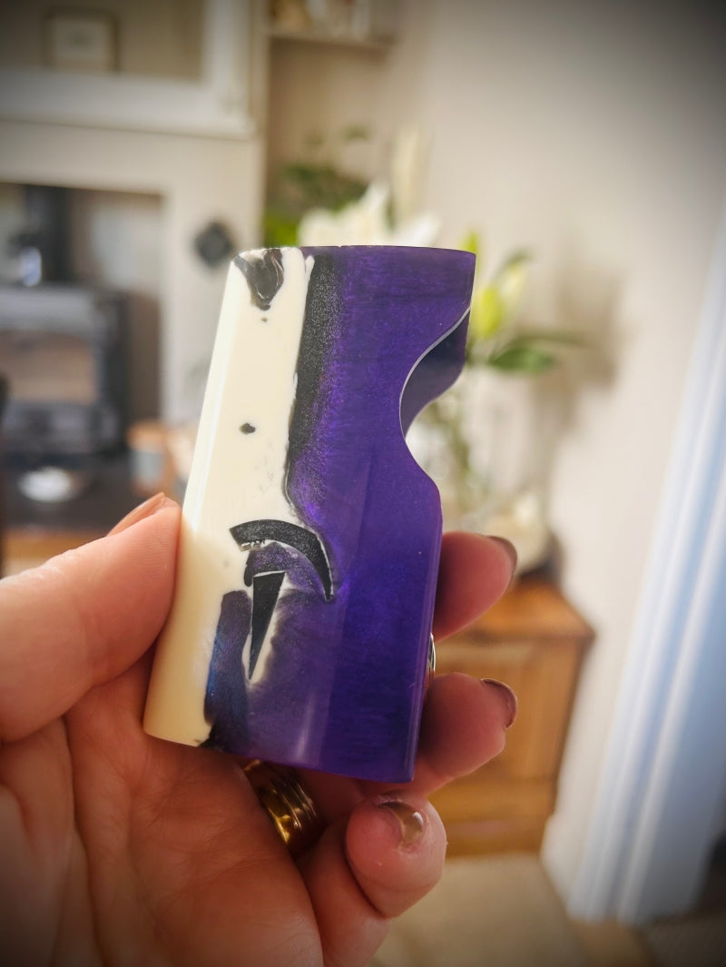 Switched Mechanical clickfet 18650 battery stabwood hybrid boro mod SALE