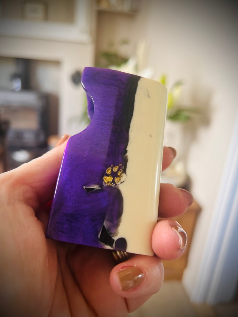 Switched Mechanical clickfet 18650 battery stabwood hybrid boro mod SALE