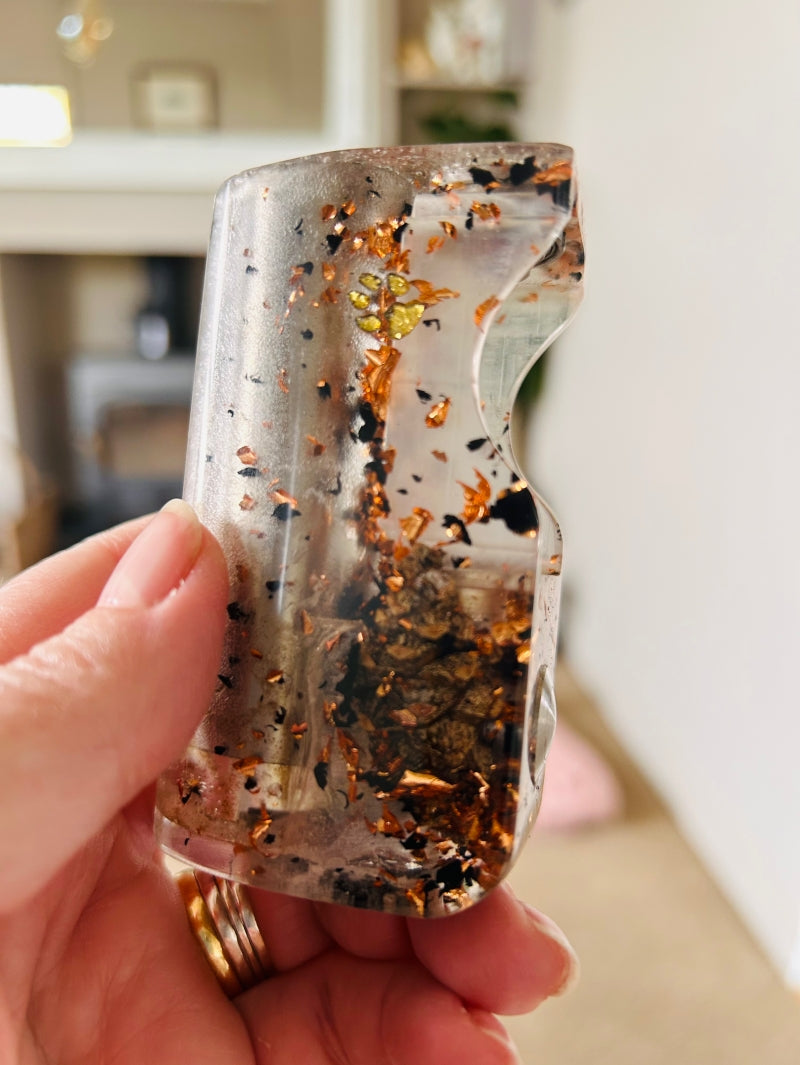 Switched Mechanical clickfet 21700 battery stabwood hybrid boro mod Rose Gold Edtion SALE