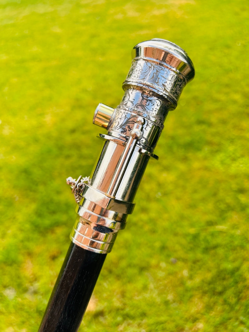 The Original 18650 battery mechanical mod walking stick