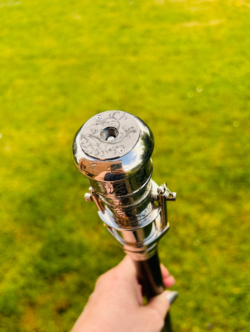 The Original 18650 battery mechanical mod walking stick