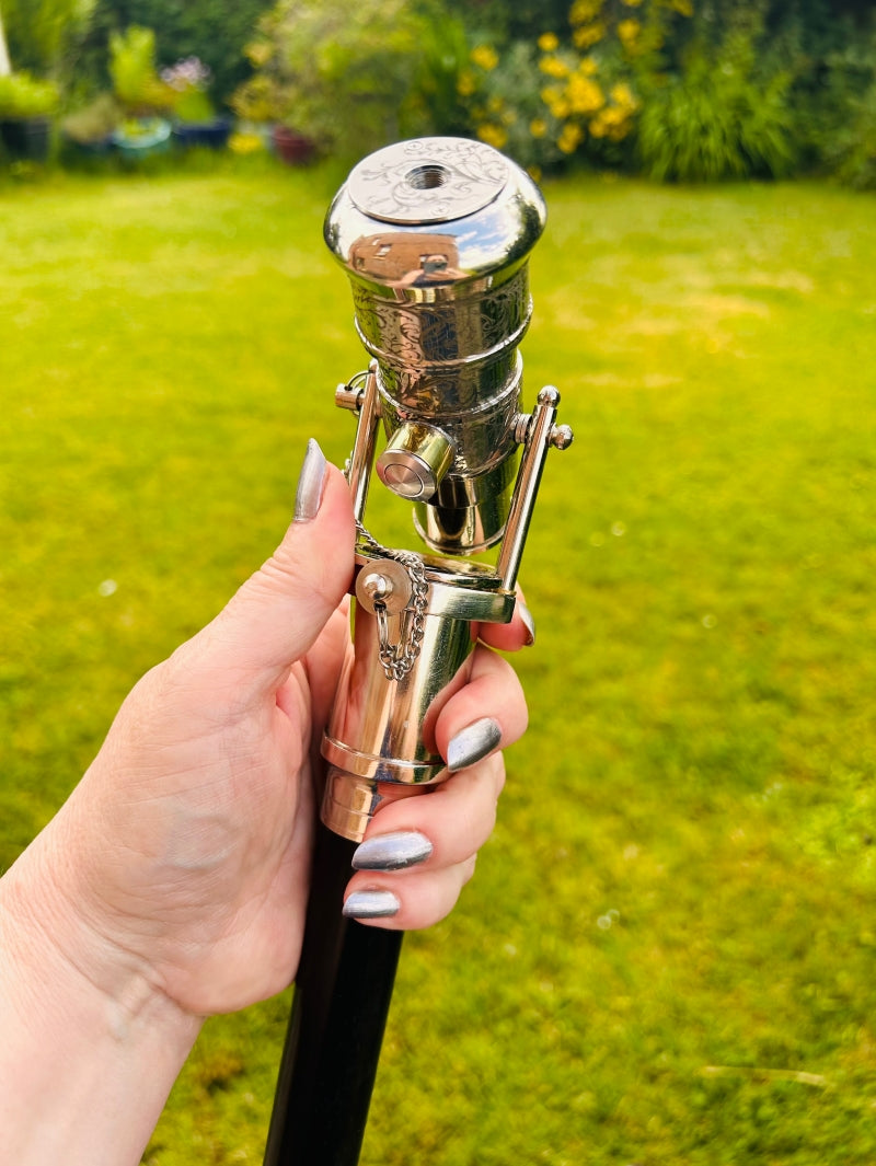 The Original 18650 battery mechanical mod walking stick