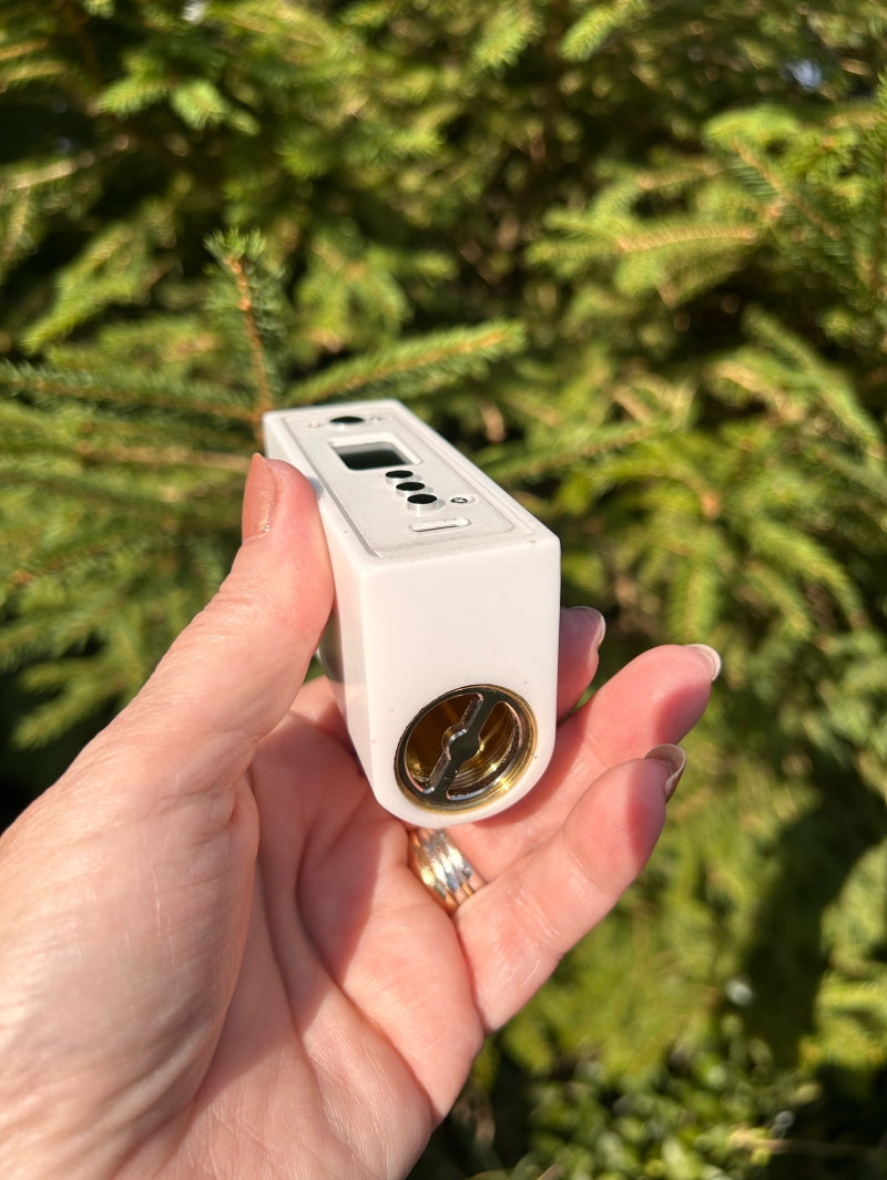 Evolv Dna100c single 21700 battery Engraved Hybrid white