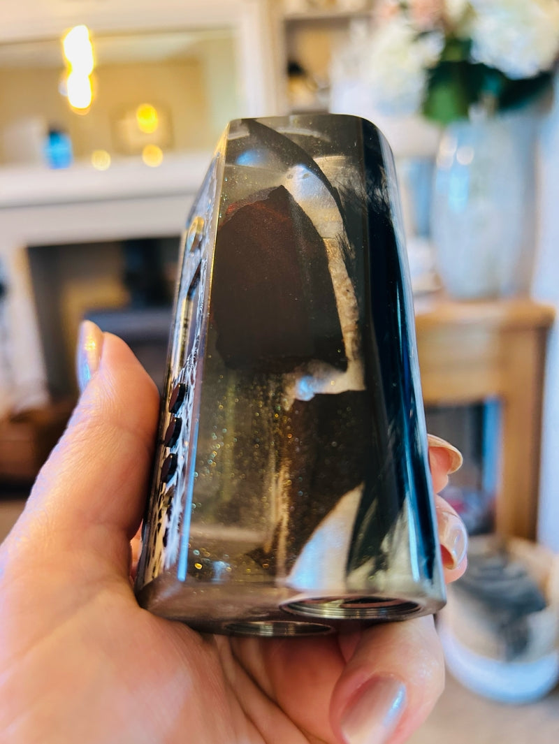 Dna250c Twin 18650 Stabwood Mod engraved edition
