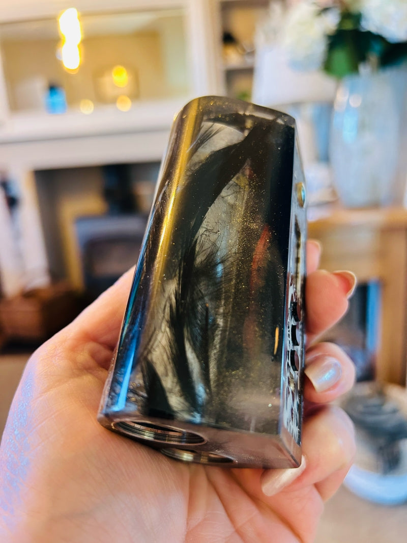 Dna250c Twin 18650 Stabwood Mod engraved edition