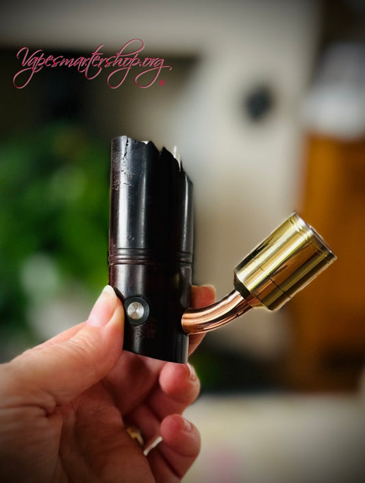 Rosewood 18350 Battery long stem switched mechanical clickfet e-pipe 22mm Tank Fitment